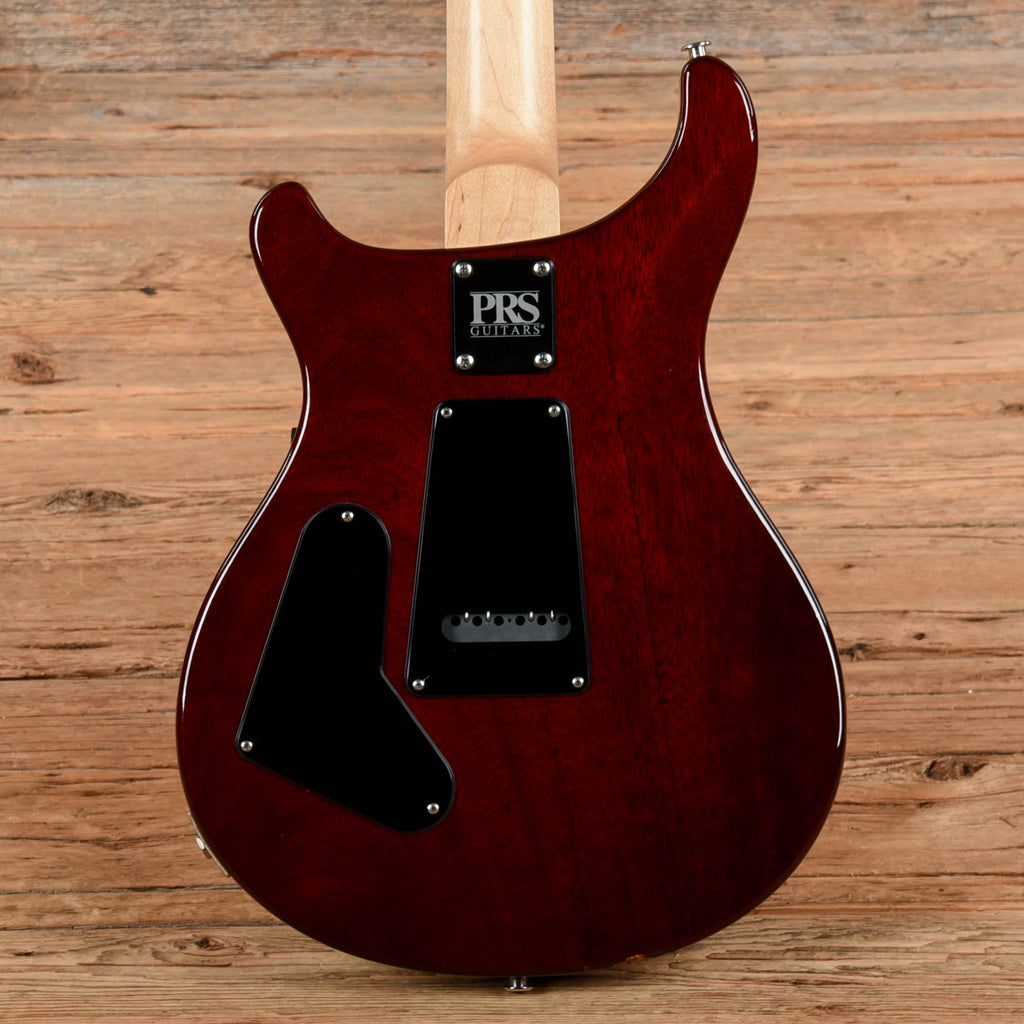 PRS CE 24 Fire Red Burst 2024 - View 3 | MusicMarket