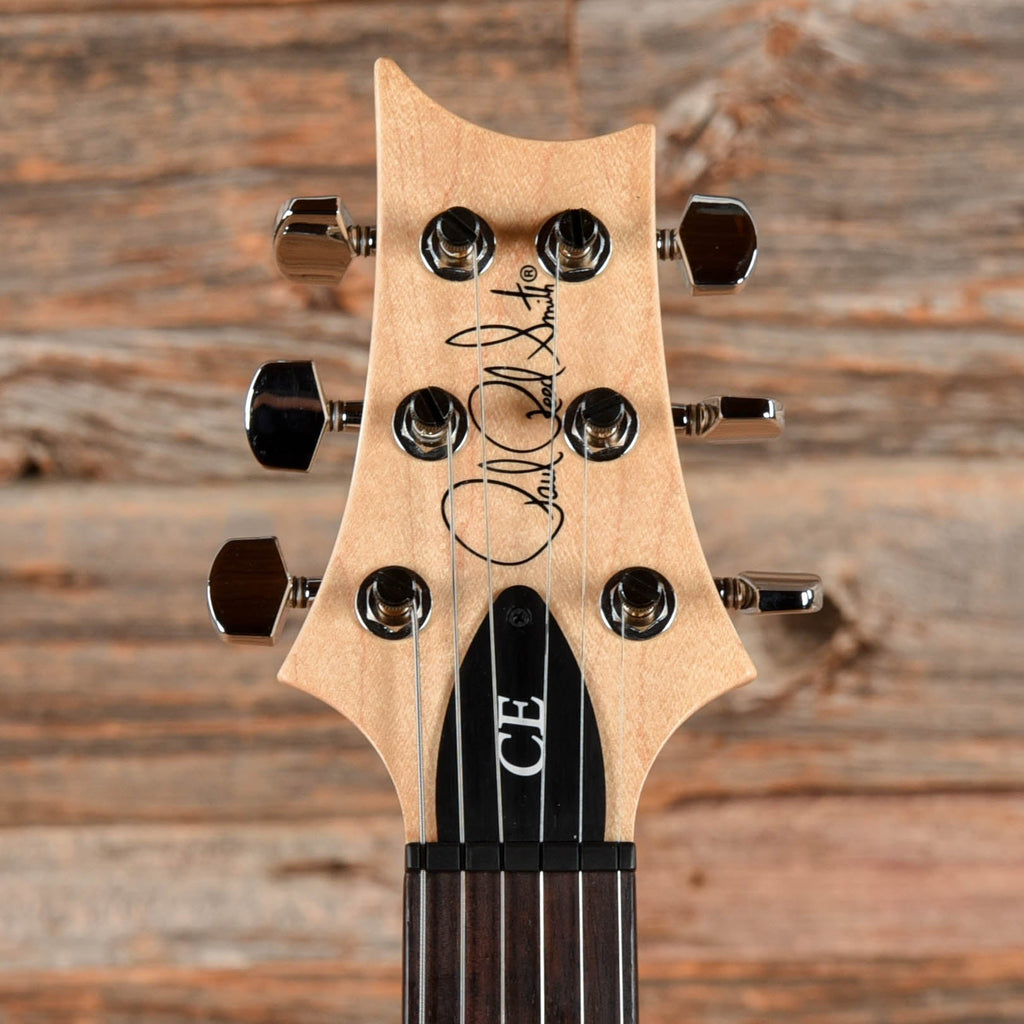 PRS CE 24 Fire Red Burst 2024 - View 6 | MusicMarket