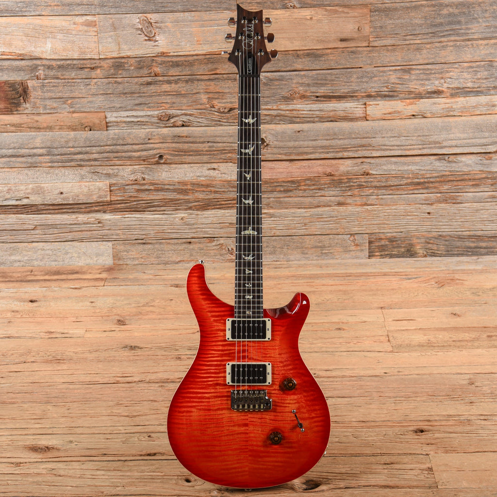 PRS Custom 24 10-Top Blood Orange 2016 - View 4 | MusicMarket