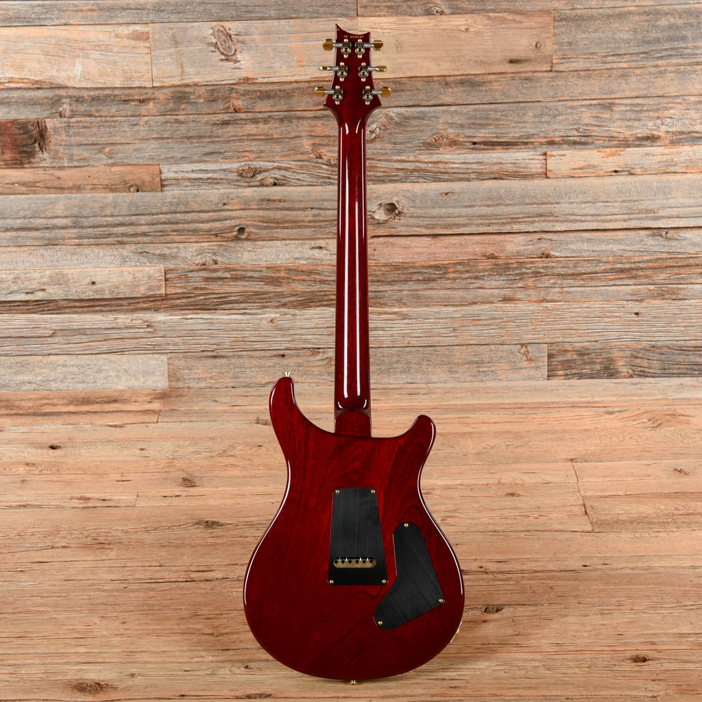 PRS Custom 24 10-Top Cherry Charcoal Burst 2018 LEFTY - View 5 | MusicMarket