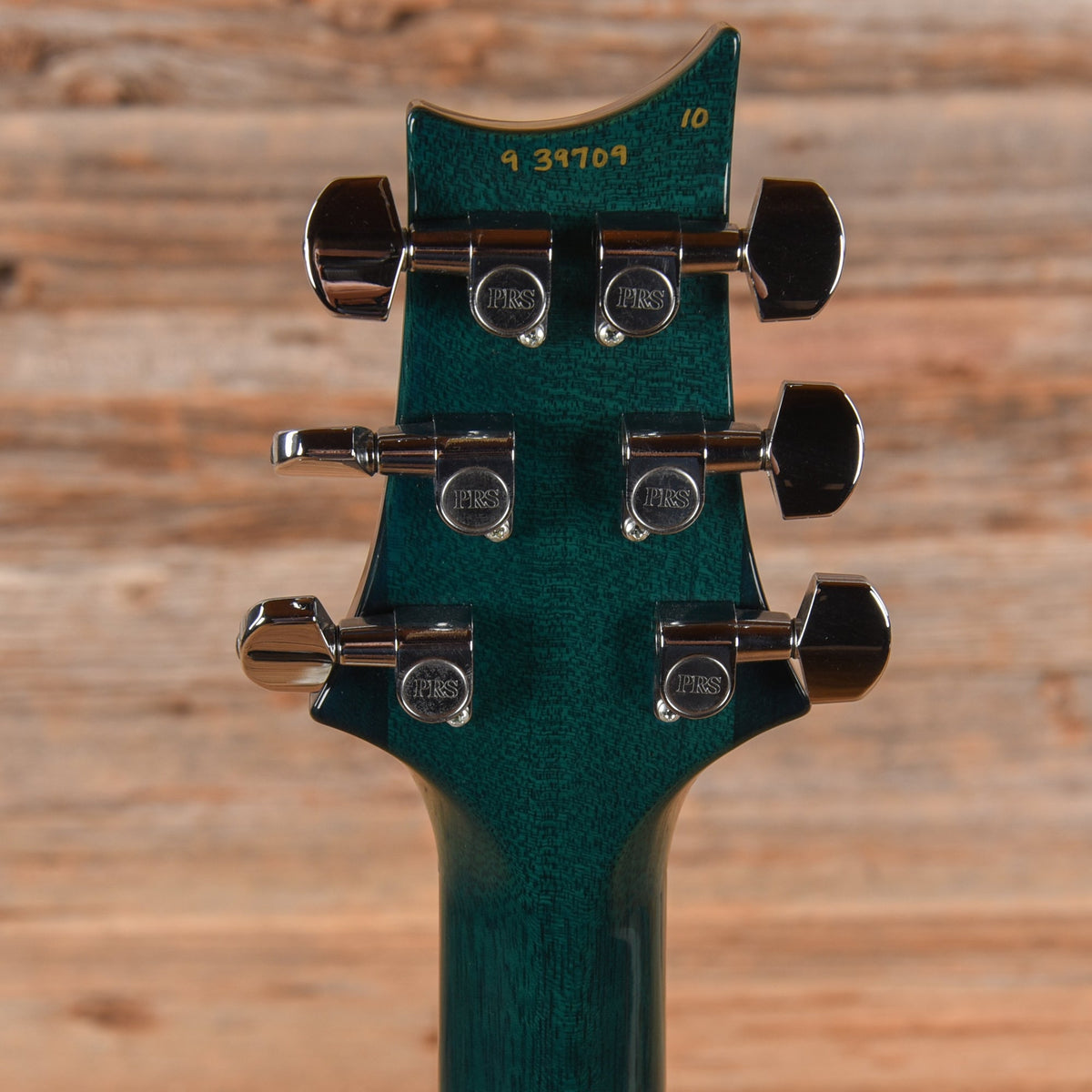 PRS Custom 24 10-Top Emerald Green 1999 - View 7 | MusicMarket
