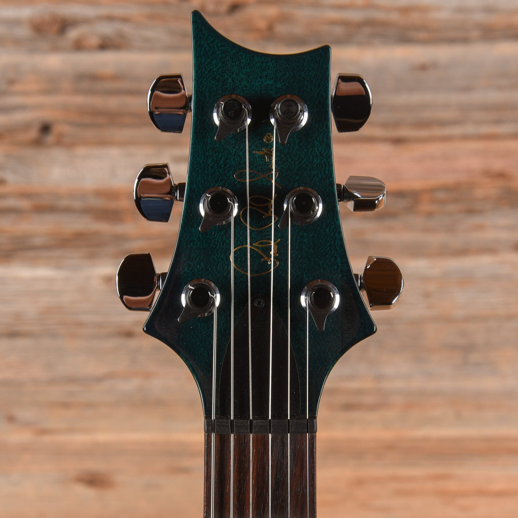 PRS Custom 24 10-Top Emerald Green 1999 - View 6 | MusicMarket