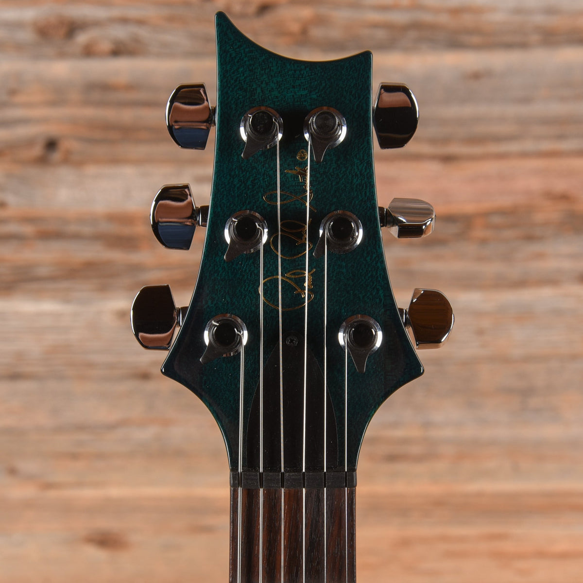 PRS Custom 24 10-Top Emerald Green 1999 - View 6 | MusicMarket