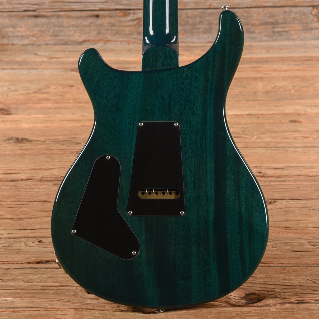 PRS Custom 24 10-Top Emerald Green 1999 - View 3 | MusicMarket
