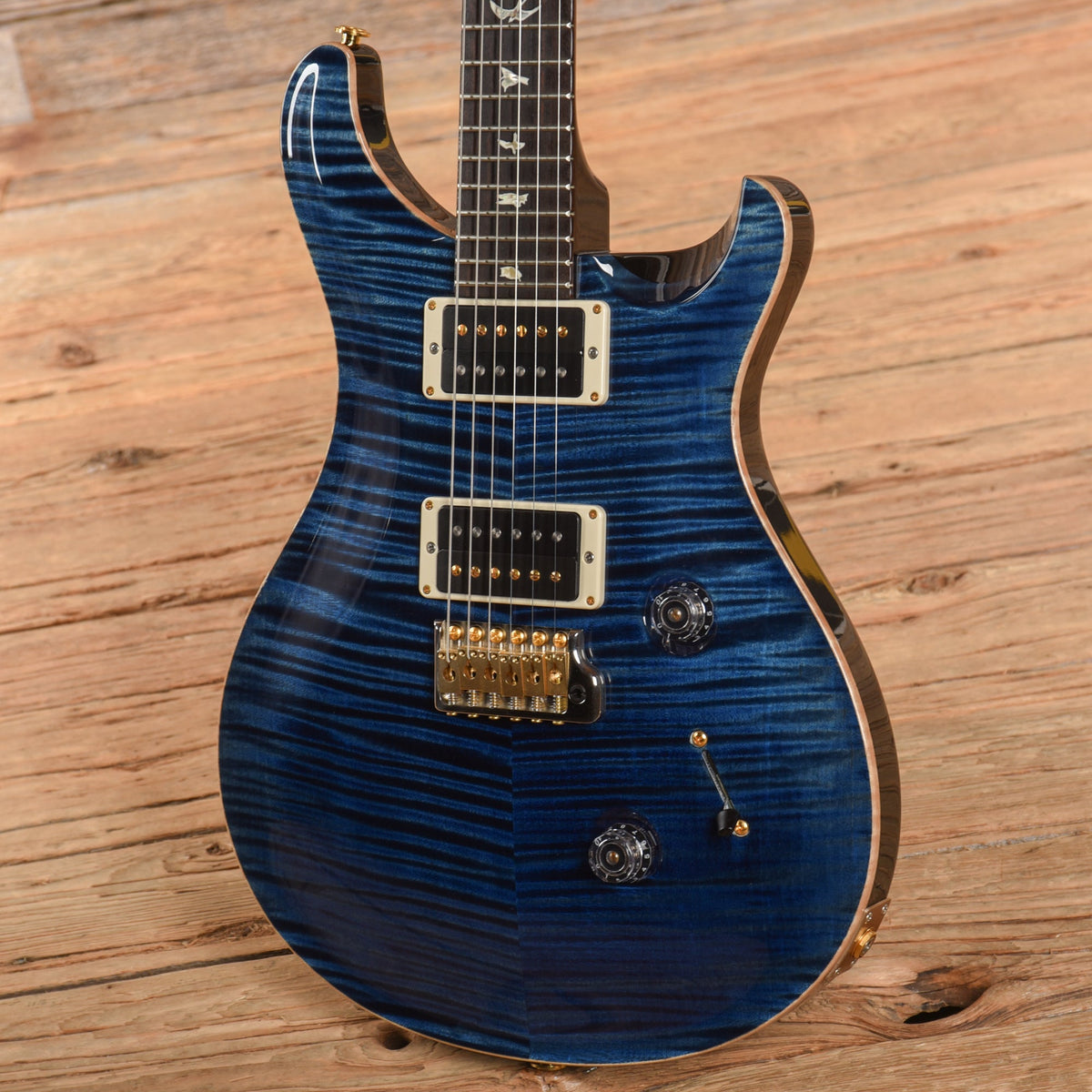 PRS Custom 24 10-Top Whale Blue 2020 - View 2 | MusicMarket