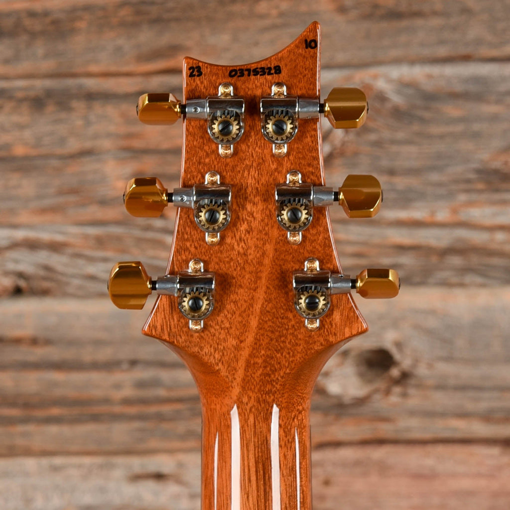PRS Custom 24 10-Top Yellow Tiger 2023 - View 7 | MusicMarket