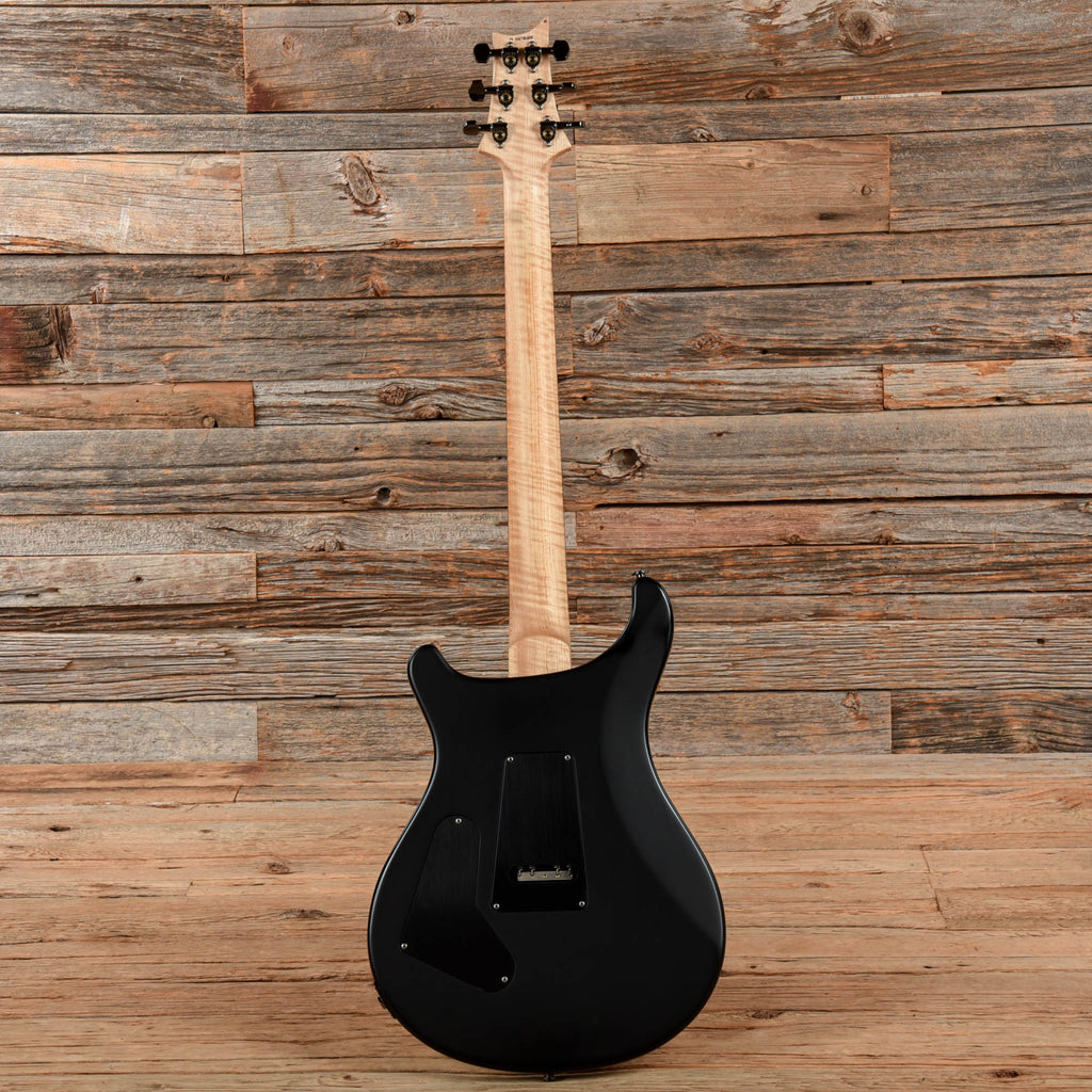PRS Custom 24 FLoyd Wood Library 10-Top Satin Charcoal 2019 - View 5 | MusicMarket