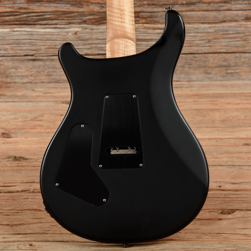 PRS Custom 24 FLoyd Wood Library 10-Top Satin Charcoal 2019 - View 3 | MusicMarket