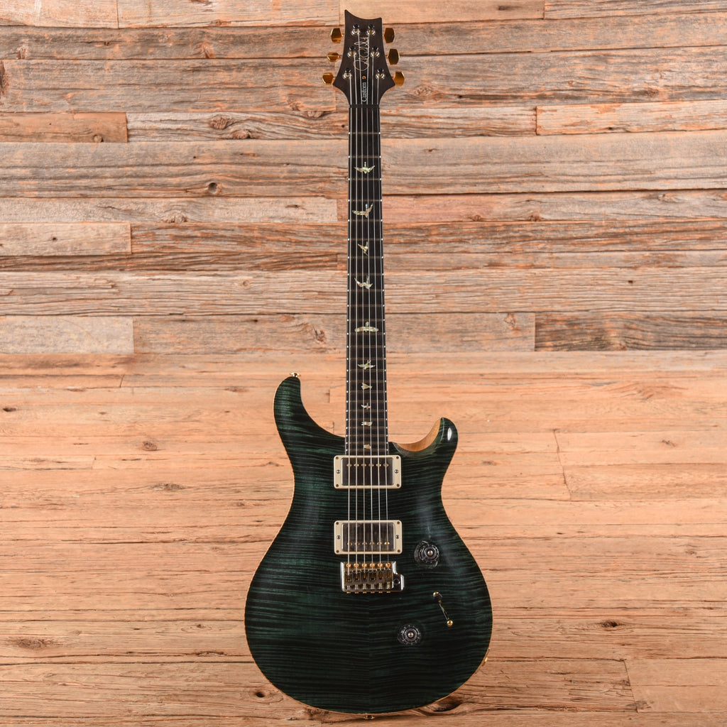 PRS Custom 24 Wood Library Slate Green 2016 - View 4 | MusicMarket