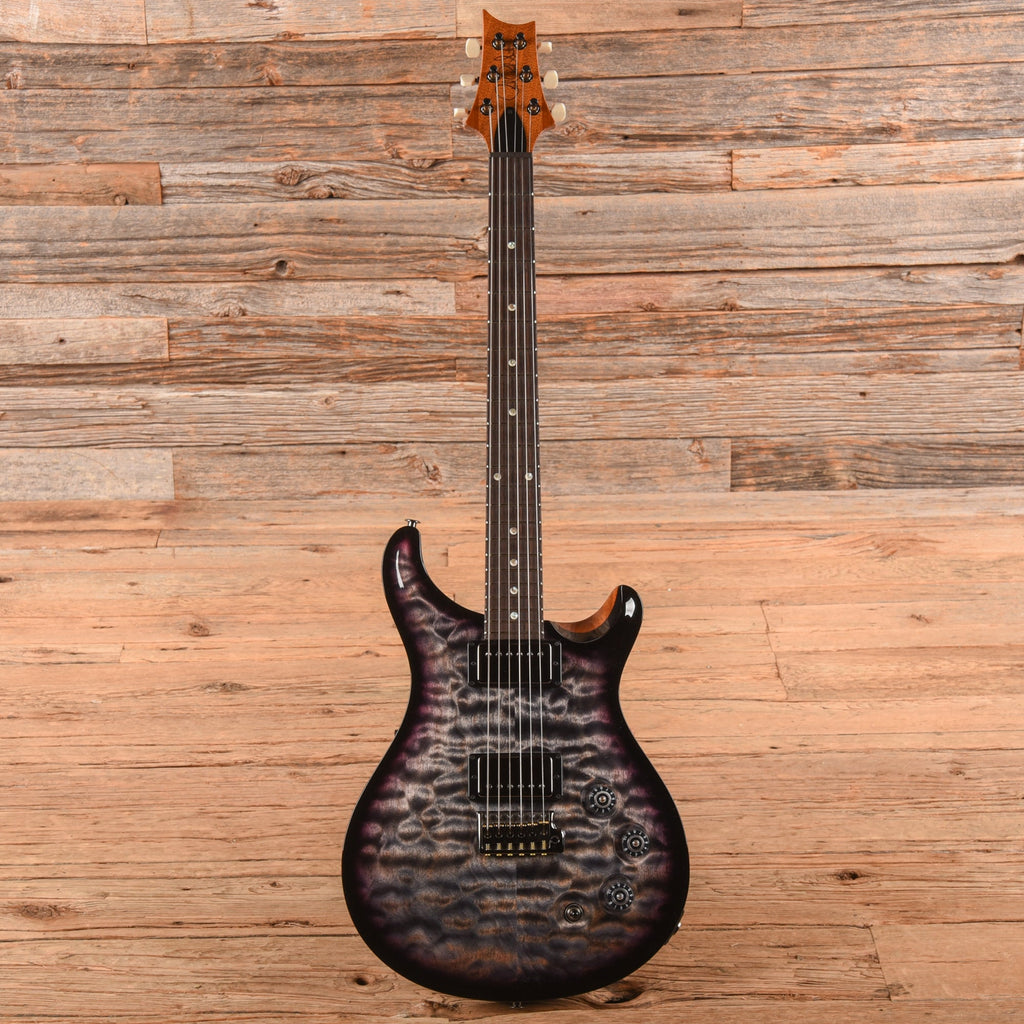 PRS DGT David Grissom Tremolo 10-Top Charcoal Purple Burst 2025 - View 4 | MusicMarket