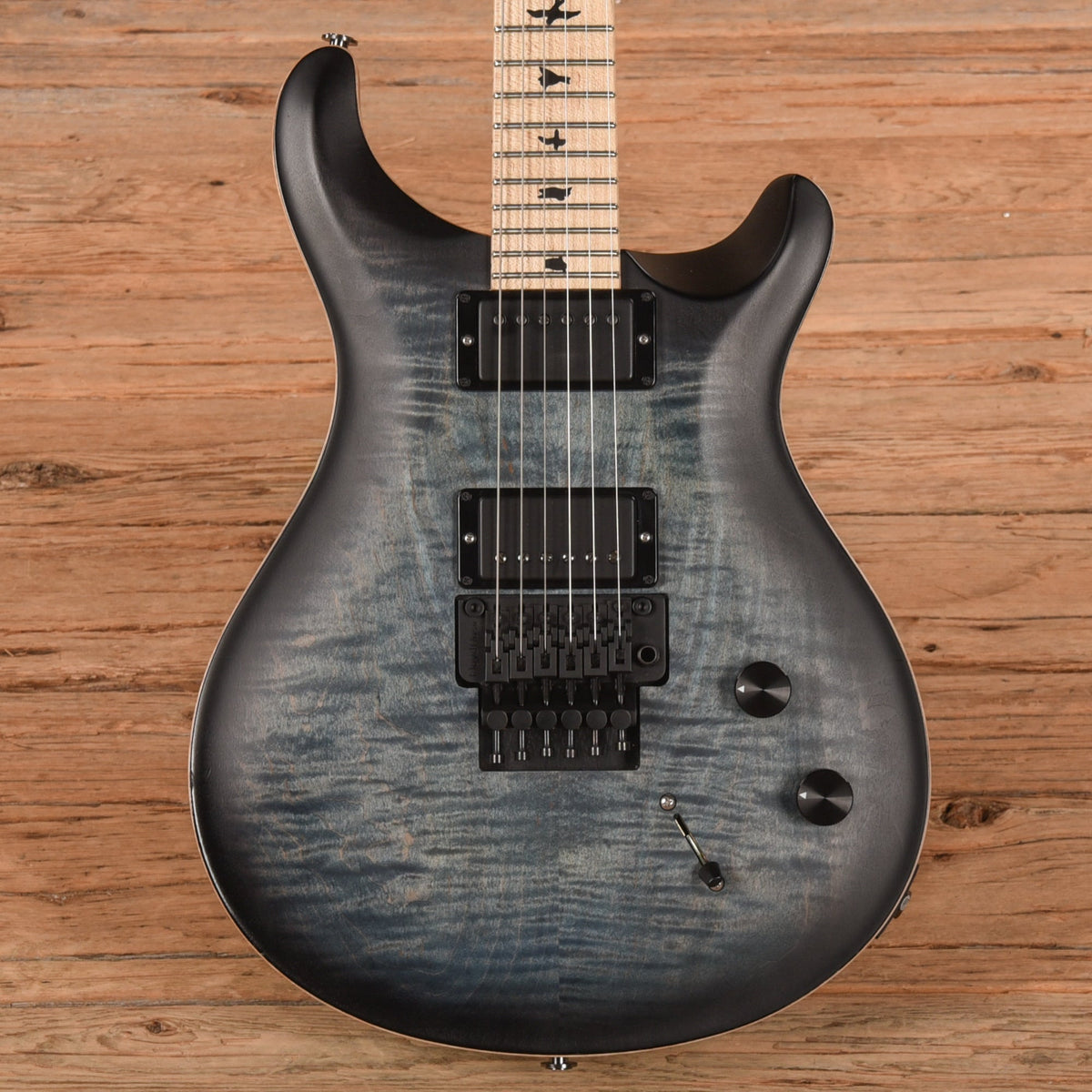 PRS Dustie Waring Signature CE24 Faded Blue Smokeburst 2021 - MusicMarket