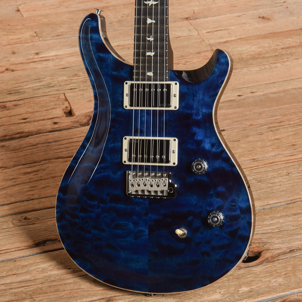 PRS Limited Edition CE 24 w/Wood Library Top Whale Blue 2023 - View 2 | MusicMarket