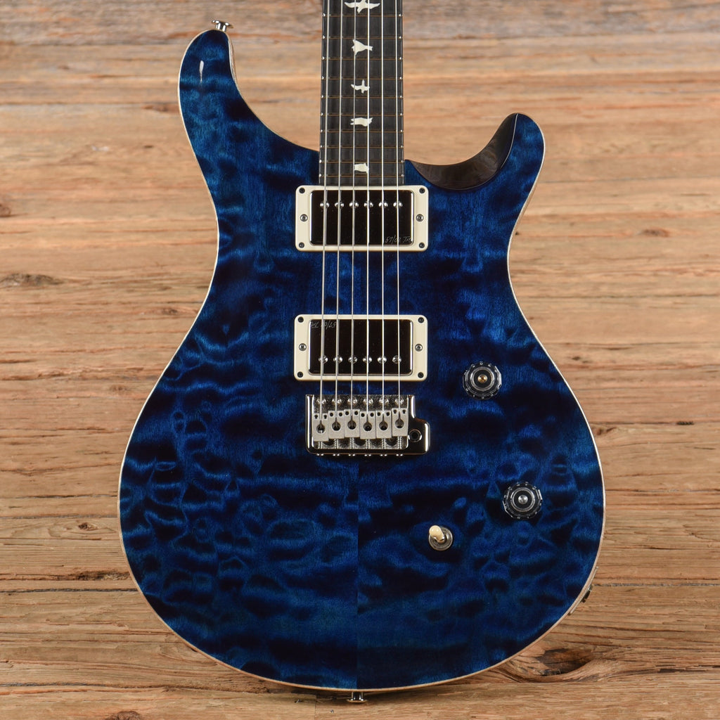 PRS Limited Edition CE 24 w/Wood Library Top Whale Blue 2023 - MusicMarket