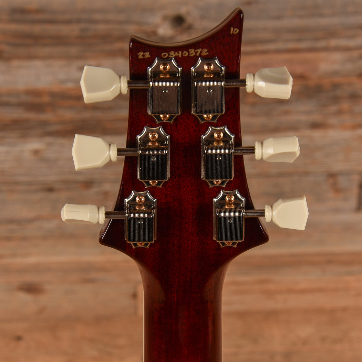 PRS McCarty 594 10 Top Sunburst 2022 - View 7 | MusicMarket