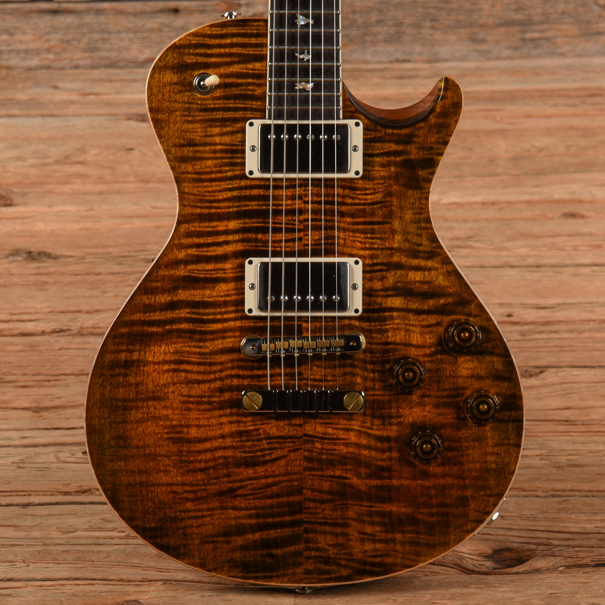 PRS McCarty 594 Singlecut Orange Tiger 2020 - MusicMarket