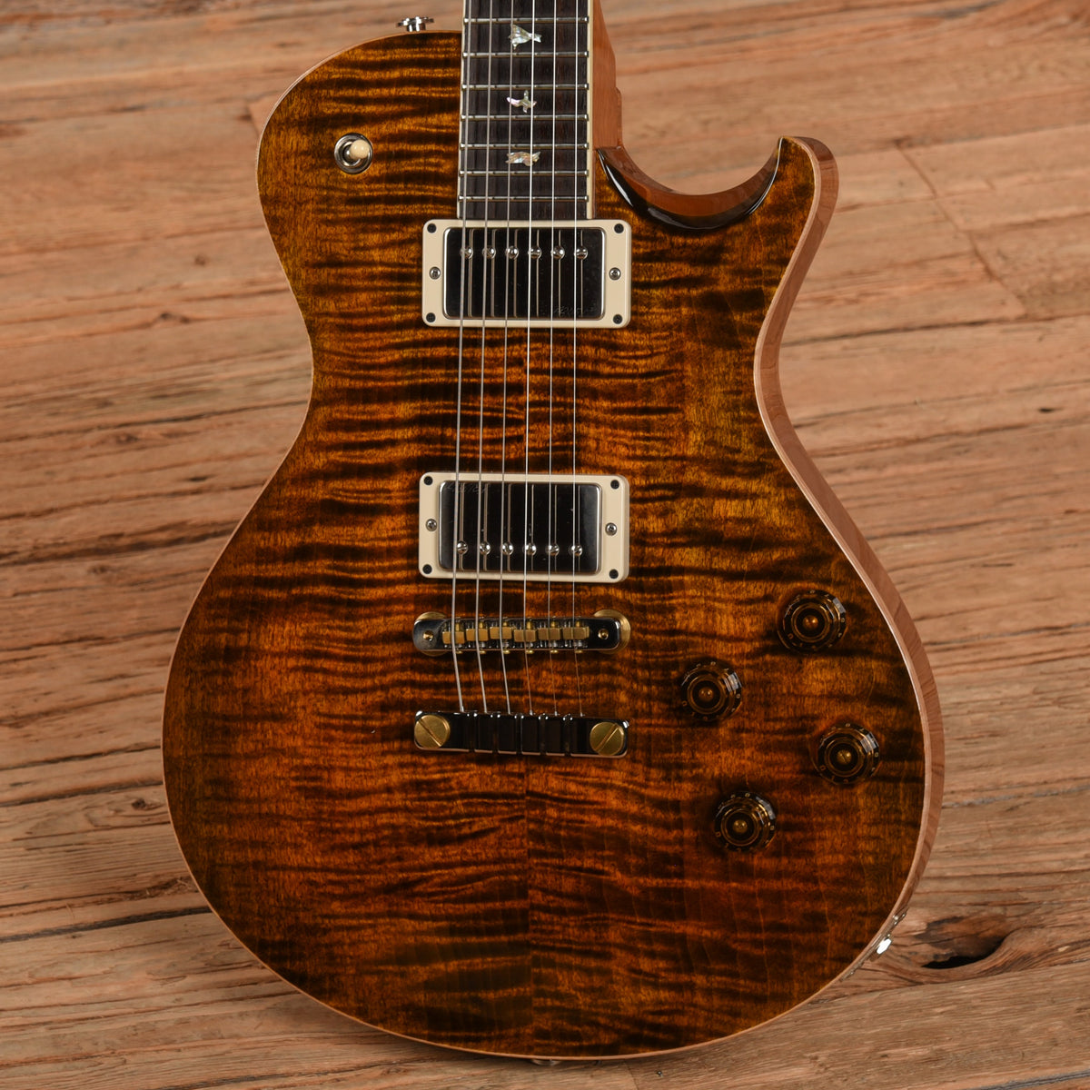PRS McCarty 594 Singlecut Orange Tiger 2020 - View 2 | MusicMarket