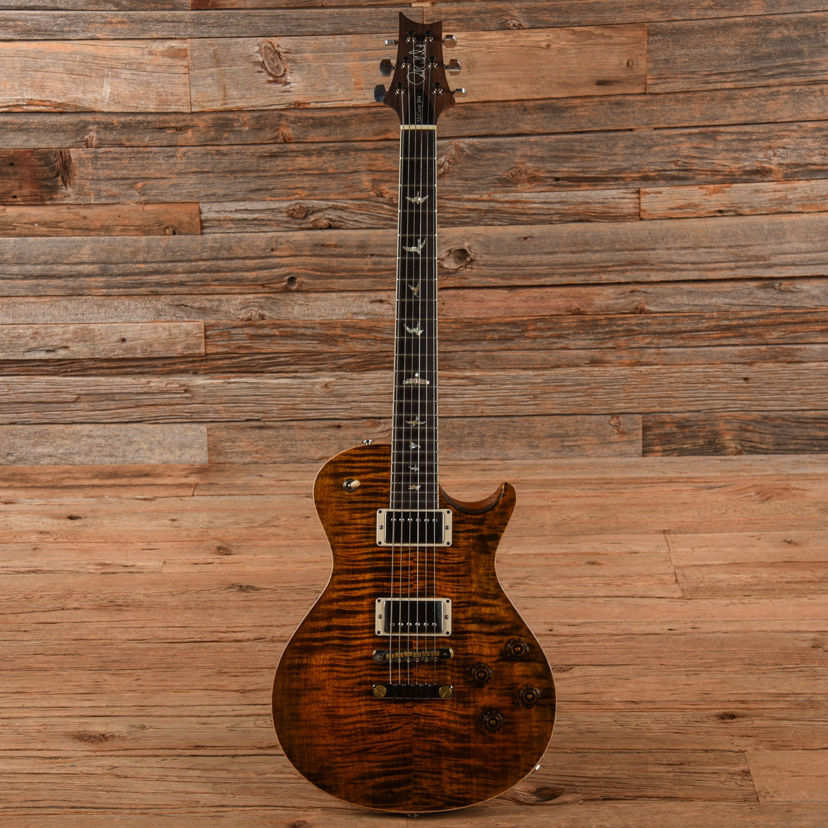 PRS McCarty 594 Singlecut Orange Tiger 2020 - View 4 | MusicMarket