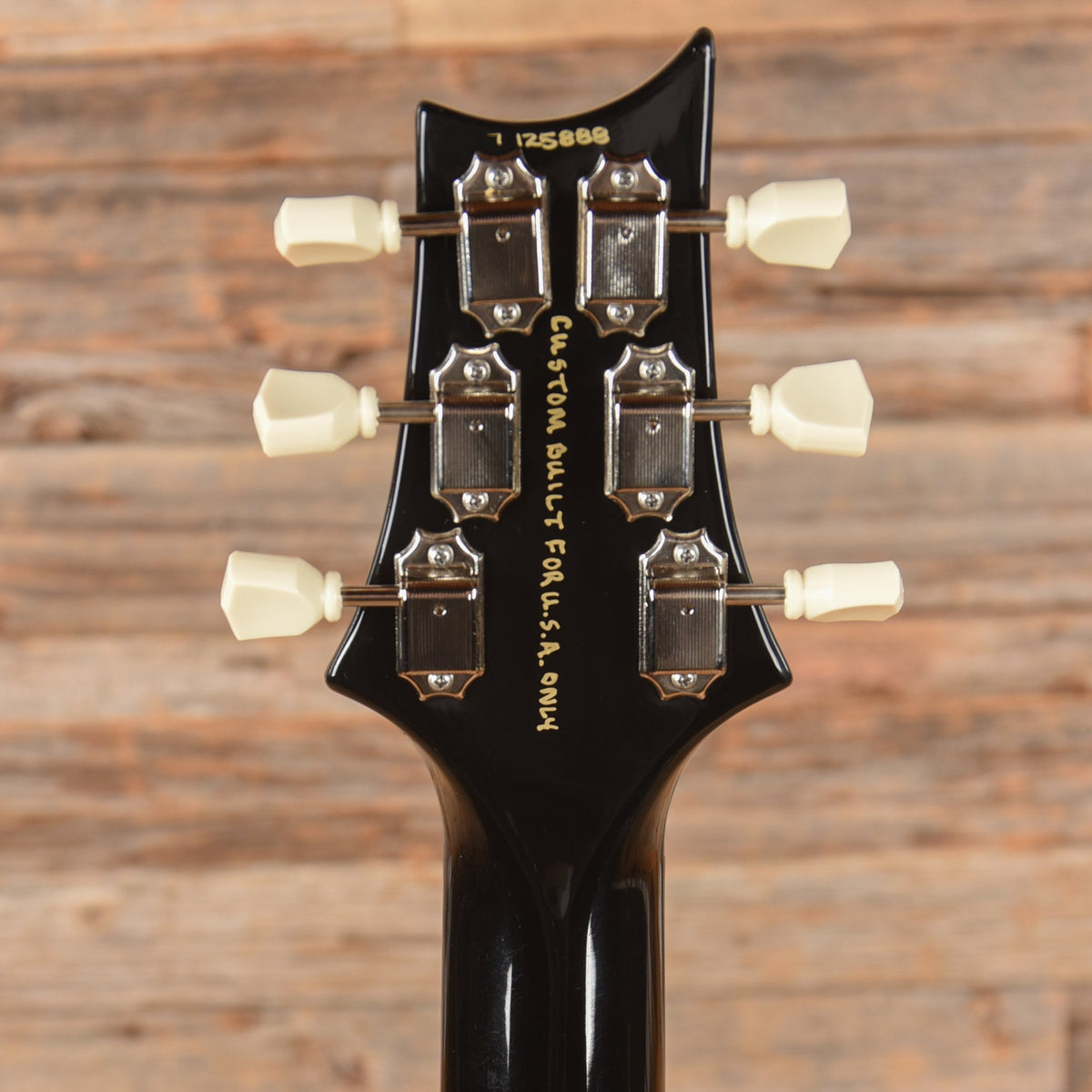PRS McCarty Korina Soapbar Black 2007 - View 7 | MusicMarket