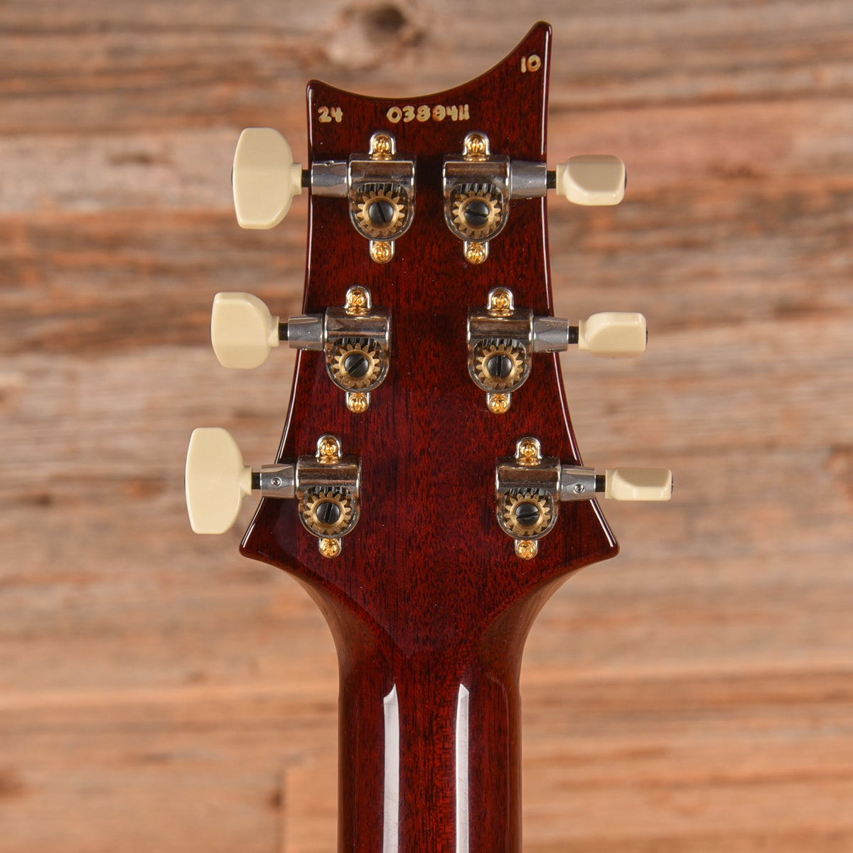 PRS Paul's Guitar 10-Top Fire Red Smokeburst Wrap 2024 - View 7 | MusicMarket