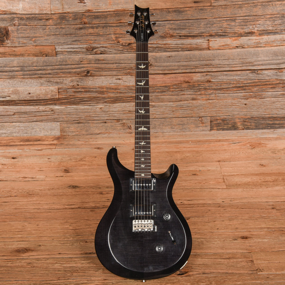 PRS S2 Custom 24 Faded Gray Black Burst 2016 - View 4 | MusicMarket