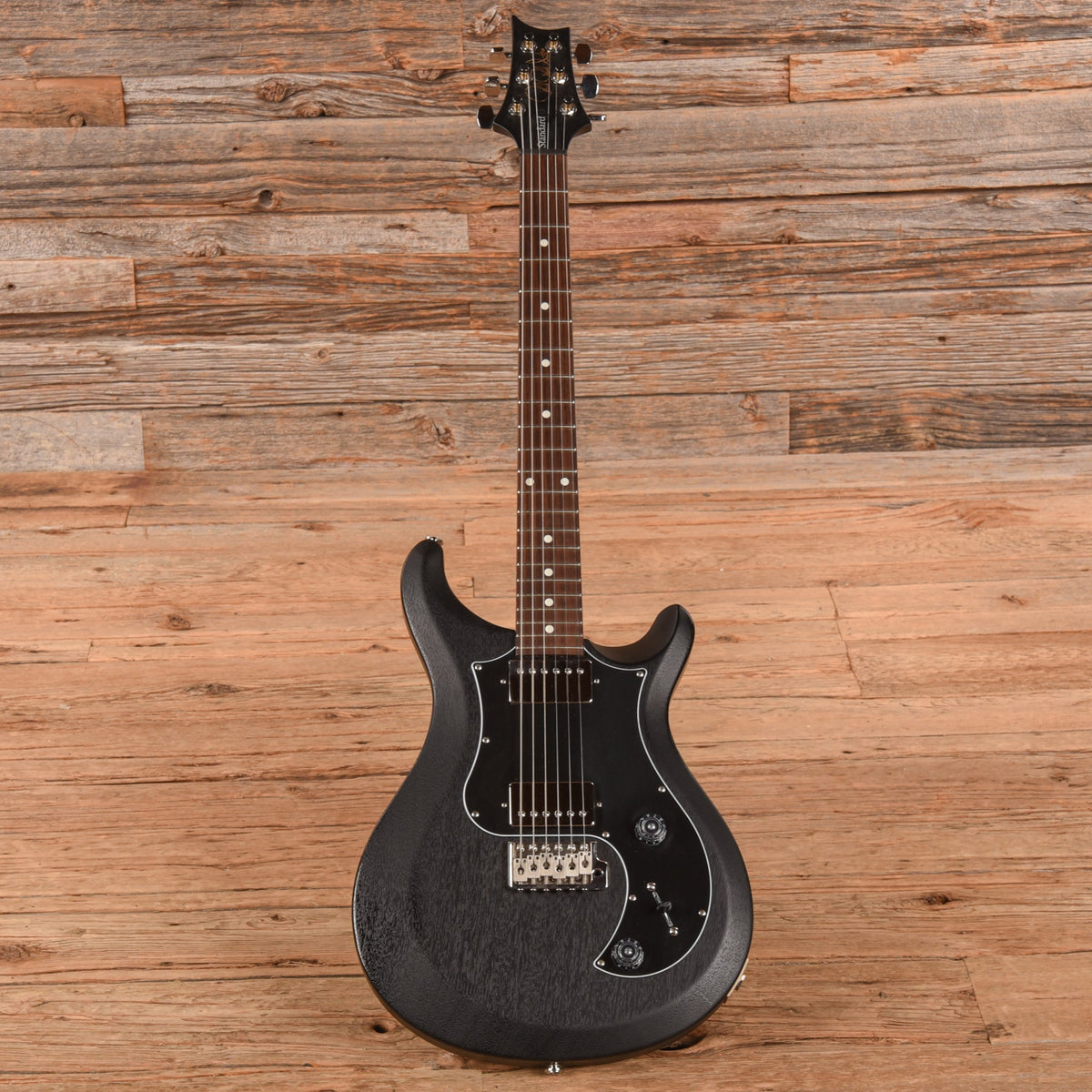 PRS S2 Standard 22 Satin Charcoal 2021 - View 4 | MusicMarket