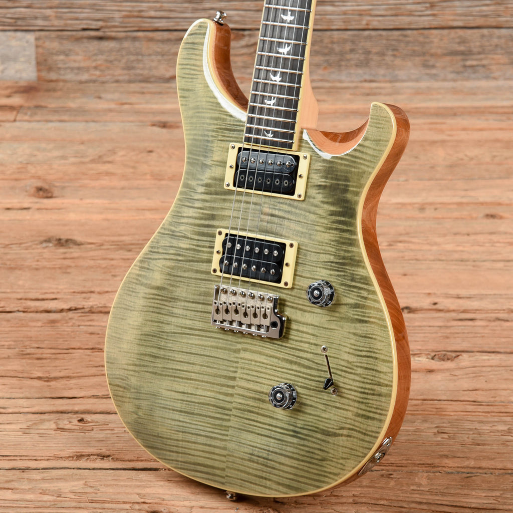 PRS SE 30th Anniversary Custom 24 Trampas Green 2015 - View 2 | MusicMarket