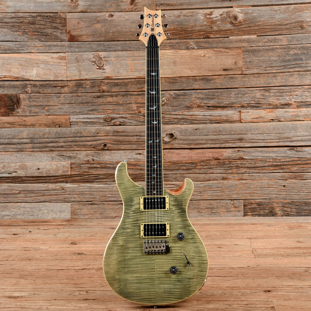 PRS SE 30th Anniversary Custom 24 Trampas Green 2015 - View 4 | MusicMarket