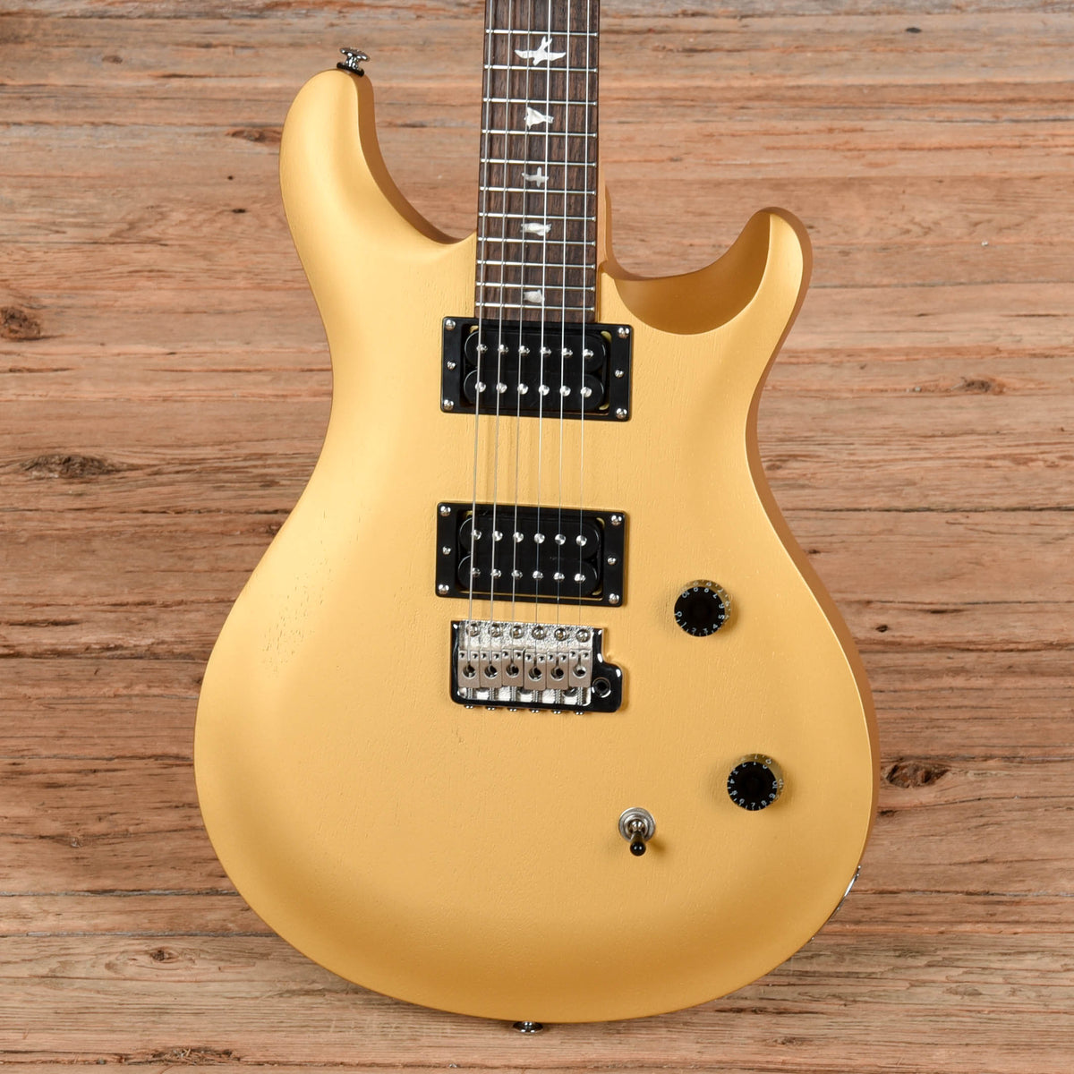 PRS SE CE 24 Standard Satin Metallic Gold 2024 - View 2 | MusicMarket
