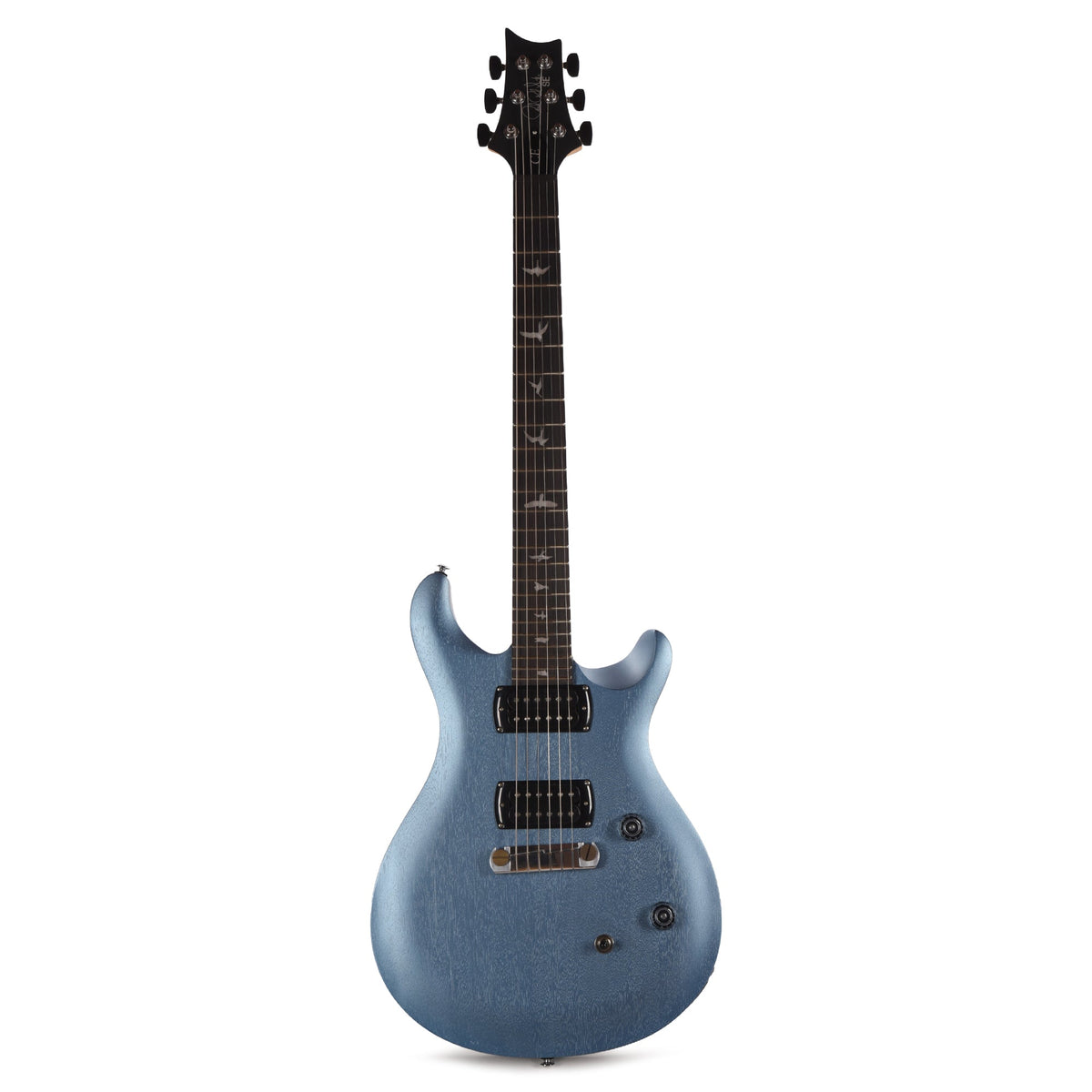 PRS SE CE 24 Standard Stoptail Satin Ice Blue Metallic - View 4 | MusicMarket