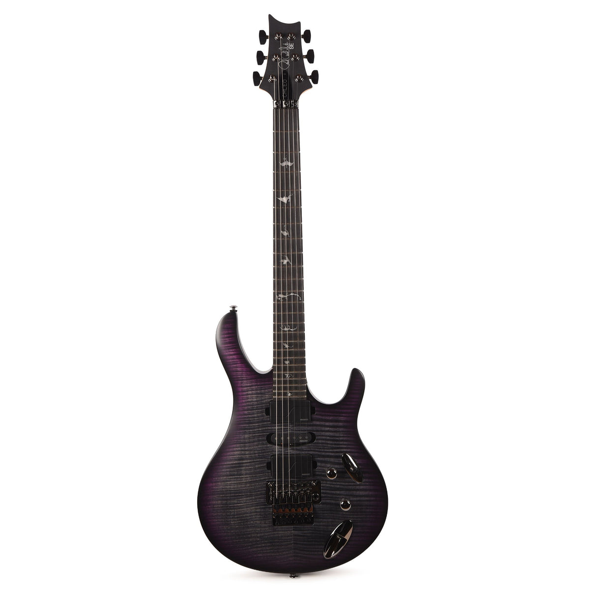 PRS SE Chleo Charcoal Purple Burst - View 4 | MusicMarket