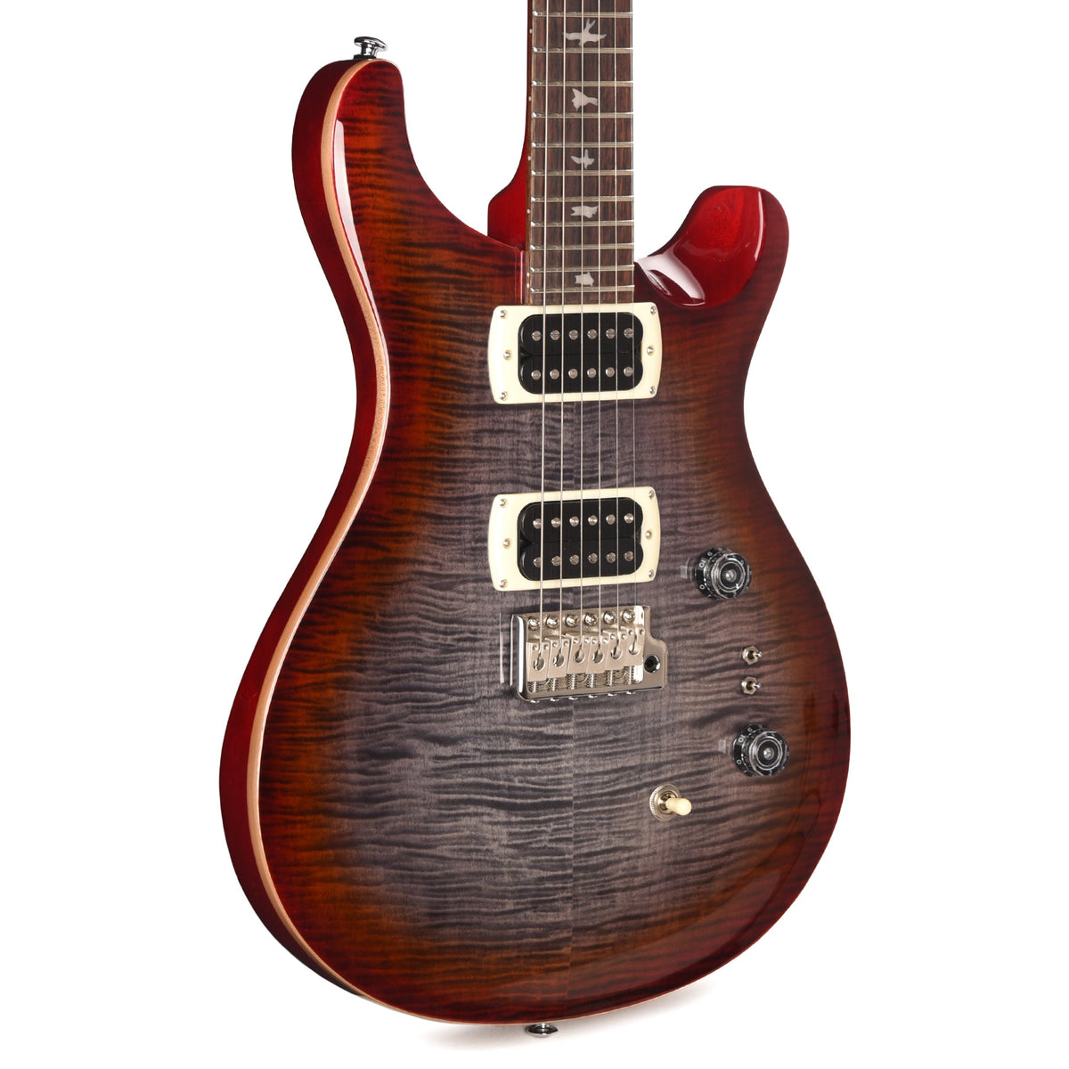 PRS SE Custom 24-08 Charcoal Cherry Burst - MusicMarket