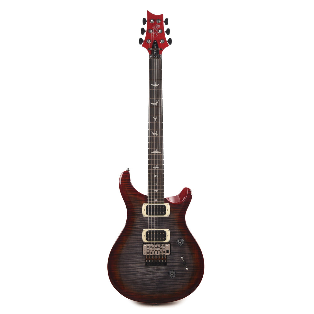 PRS SE Custom 24 "Floyd" Charcoal Cherry Burst - View 4 | MusicMarket