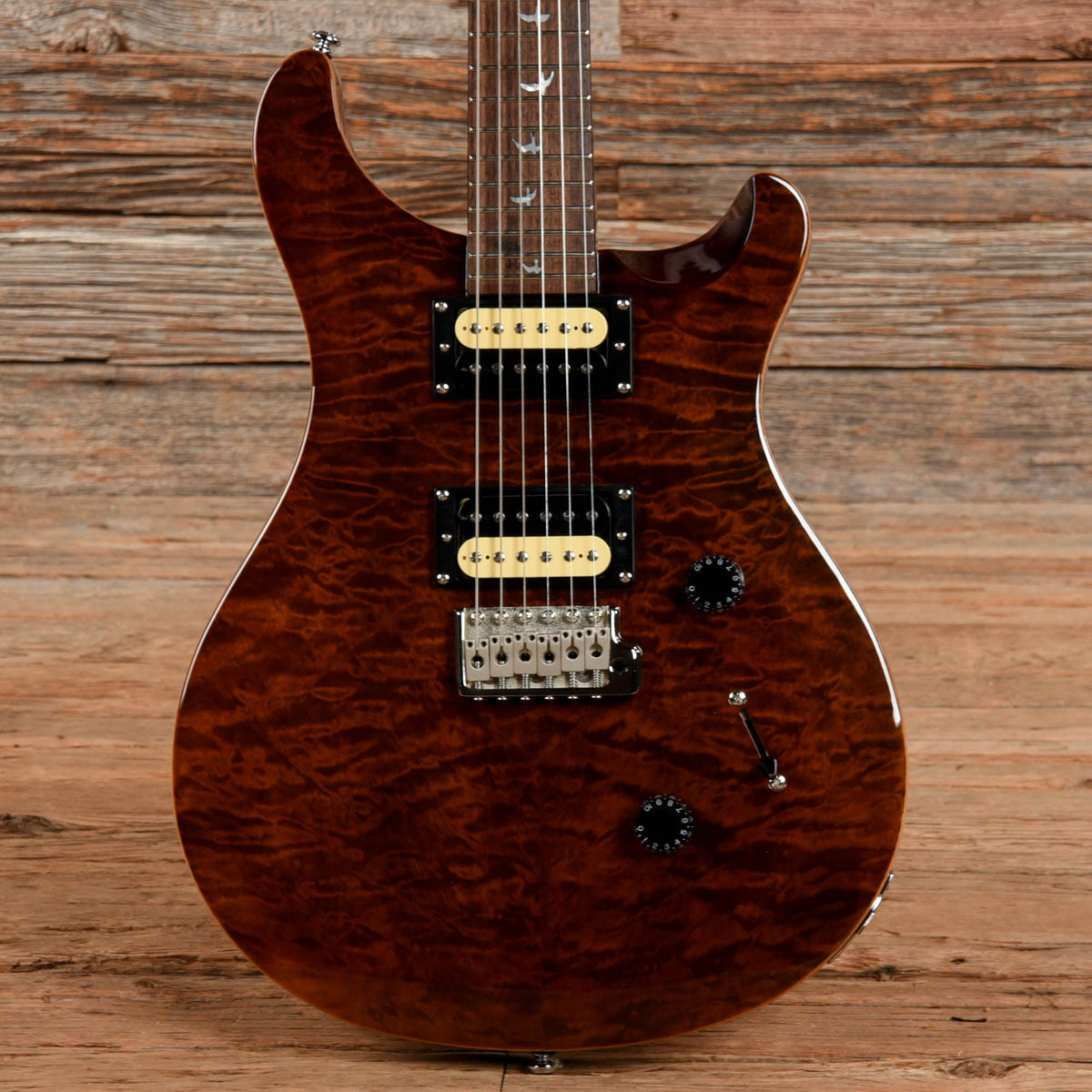 PRS SE Custom 24 Quilt Brown - MusicMarket