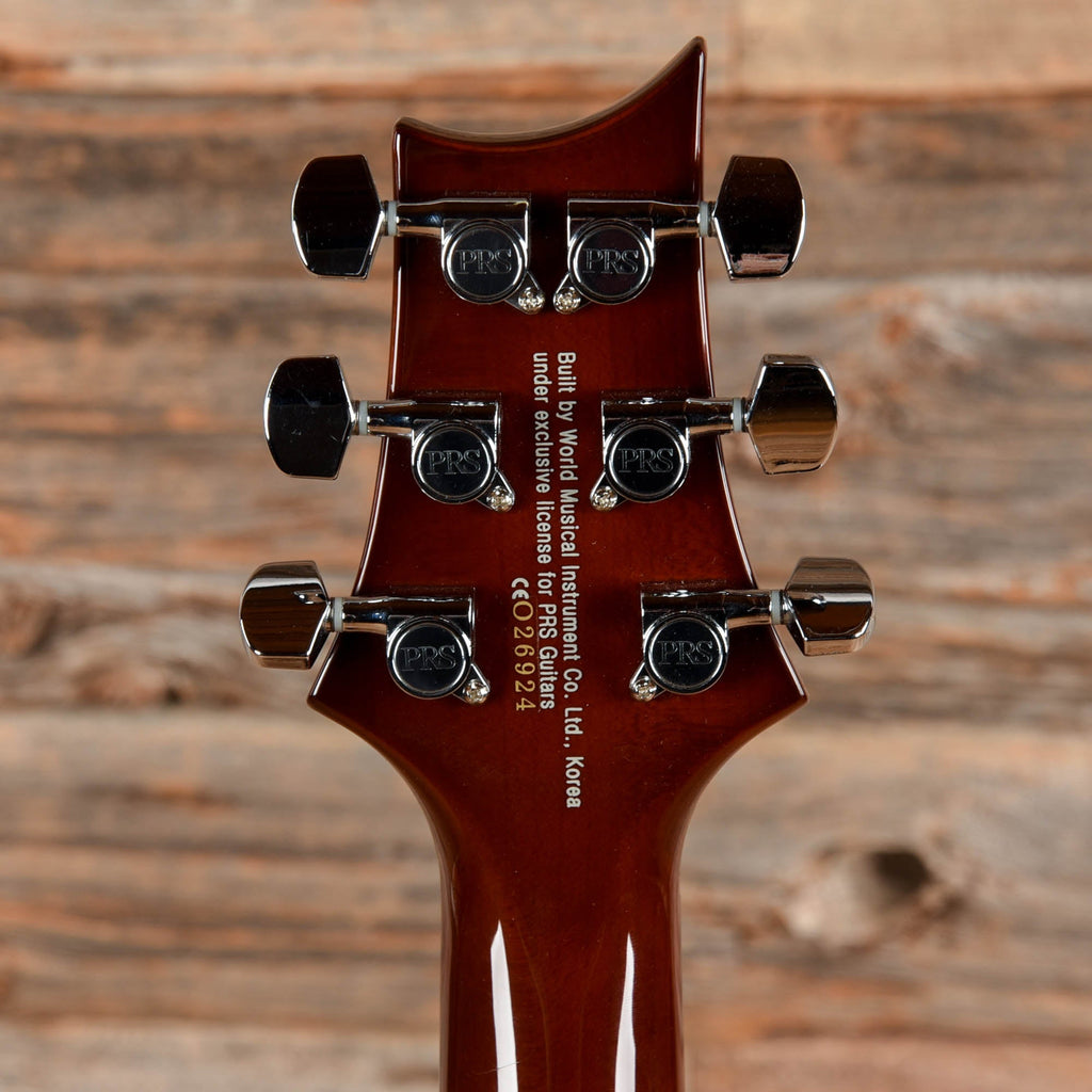 PRS SE Custom 24 Quilt Brown - View 7 | MusicMarket