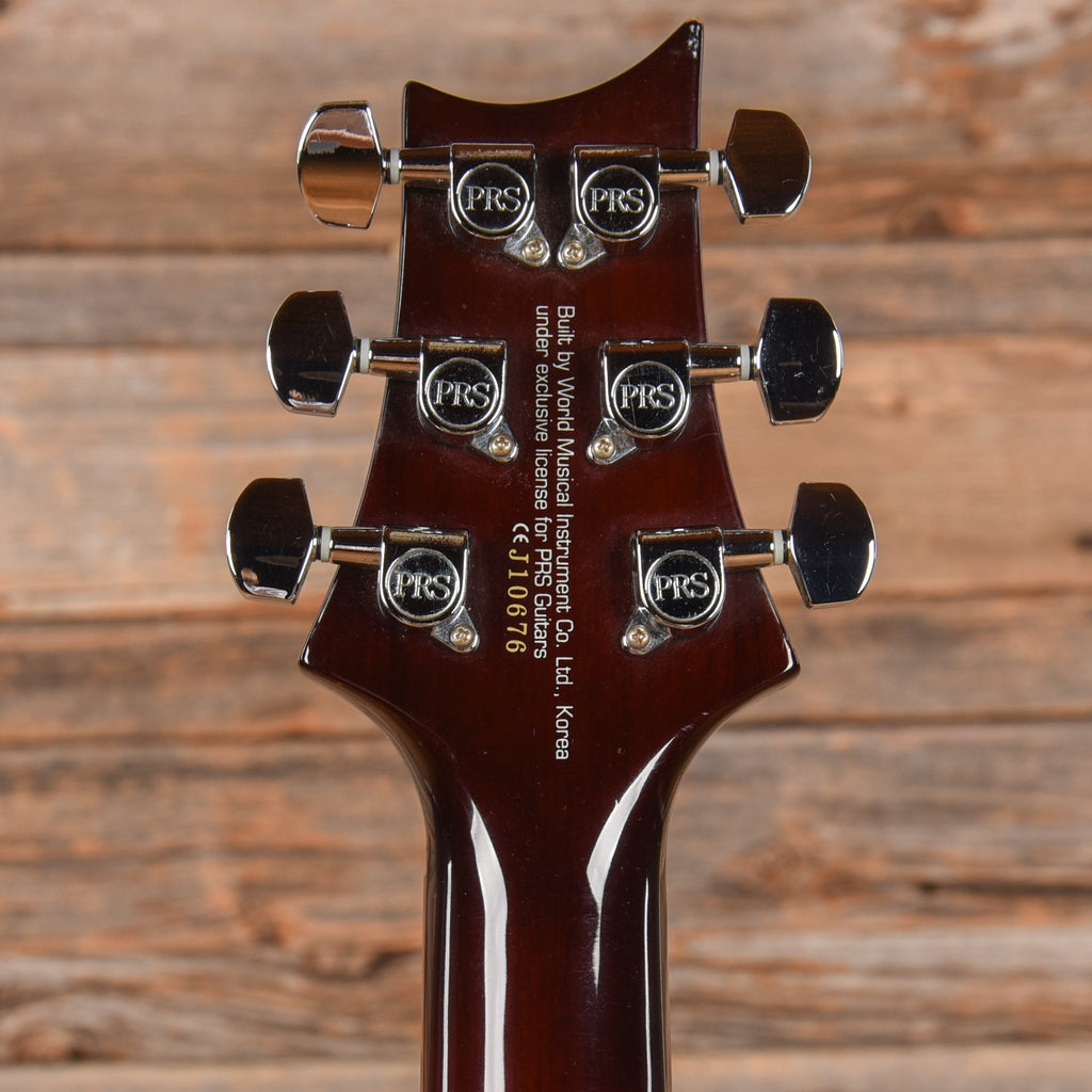 PRS SE Custom Semi-Hollow Sunburst - View 7 | MusicMarket