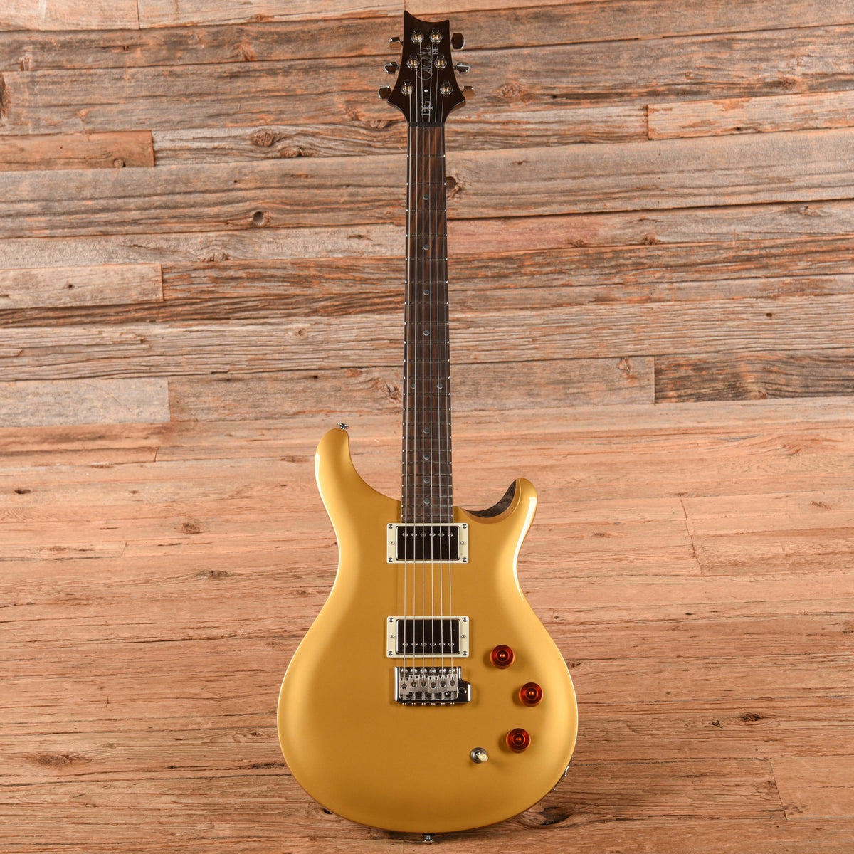 PRS SE DGT David Grissom Tremolo Goldtop 2024 - View 4 | MusicMarket