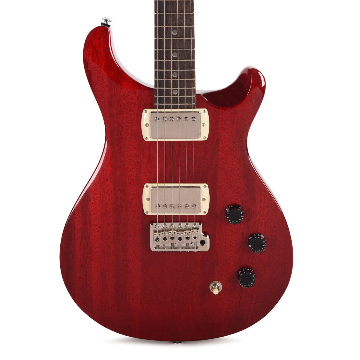 PRS SE DGT Standard Vintage Cherry w/Moon Inlays - View 2 | MusicMarket