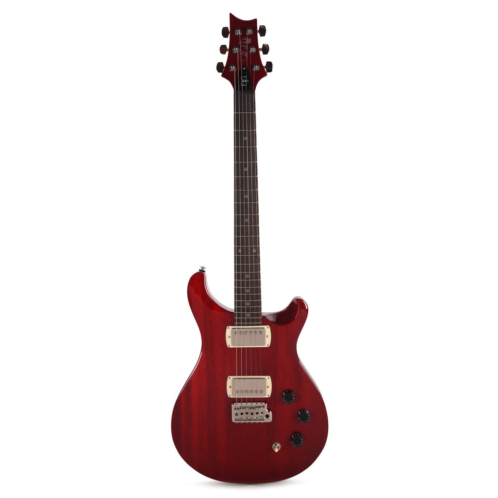 PRS SE DGT Standard Vintage Cherry w/Moon Inlays - View 4 | MusicMarket