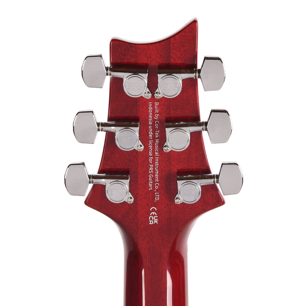 PRS SE DGT Standard Vintage Cherry w/Moon Inlays - View 7 | MusicMarket