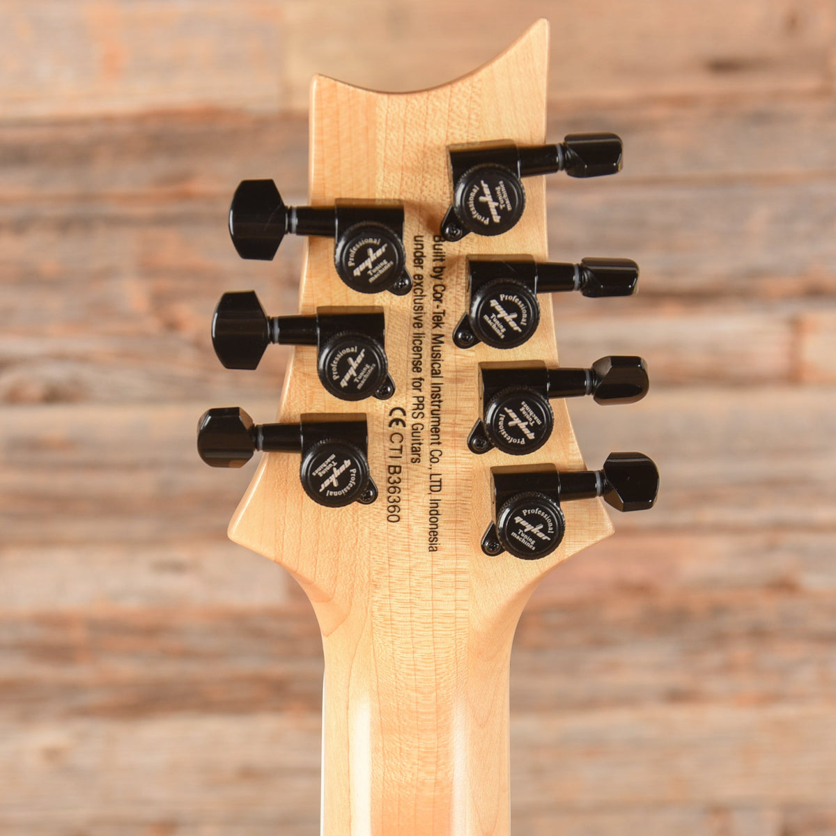 PRS SE Mark Holcomb SVN Natural Walnut Satin - View 7 | MusicMarket