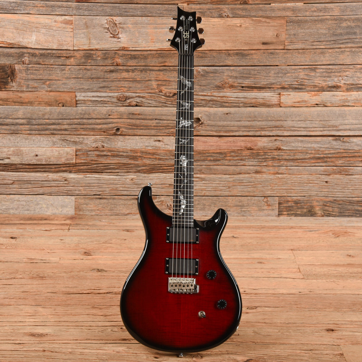 PRS SE Paul Allender Red Burst - View 4 | MusicMarket