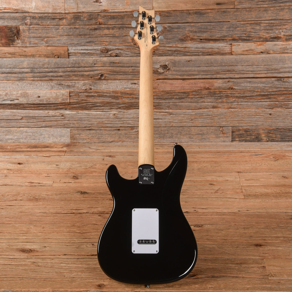 PRS SE Silver Sky Black 2023 - View 5 | MusicMarket