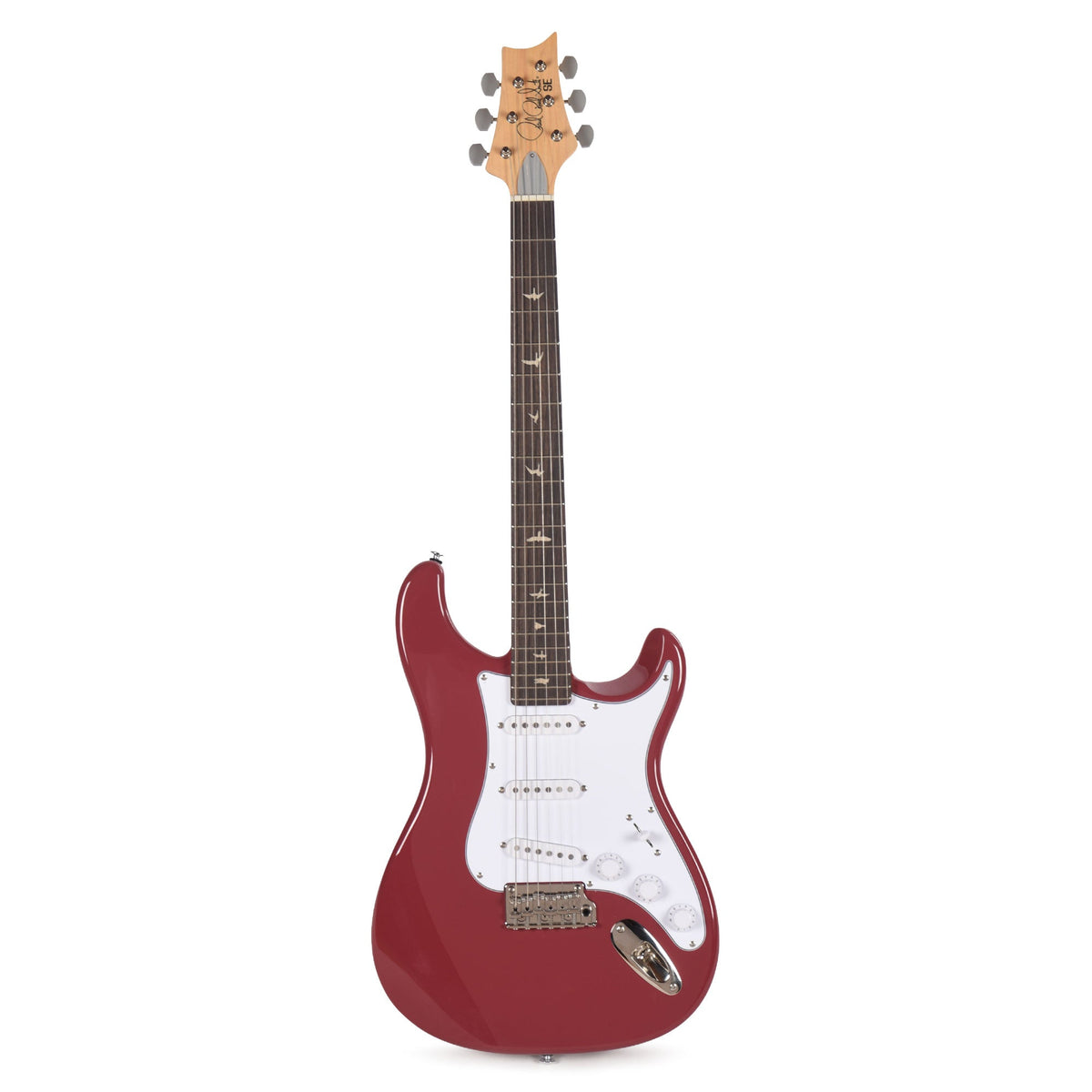 PRS SE Silver Sky Rosewood Derby Red - View 4 | MusicMarket