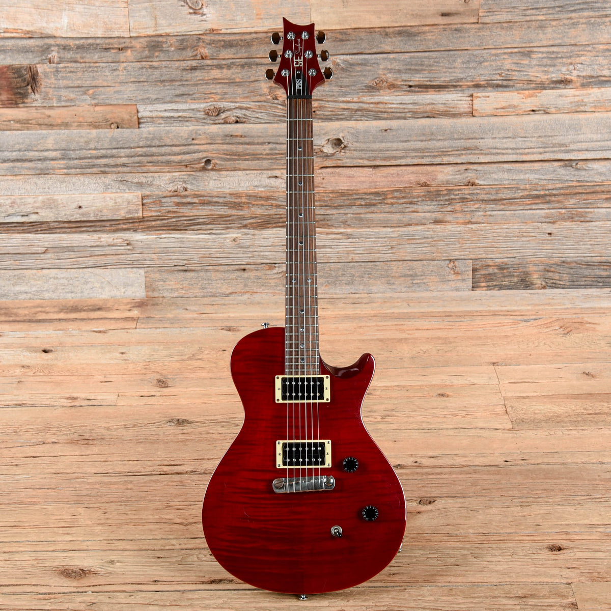 PRS SE Singlecut Scarlet Red 2006 - View 4 | MusicMarket