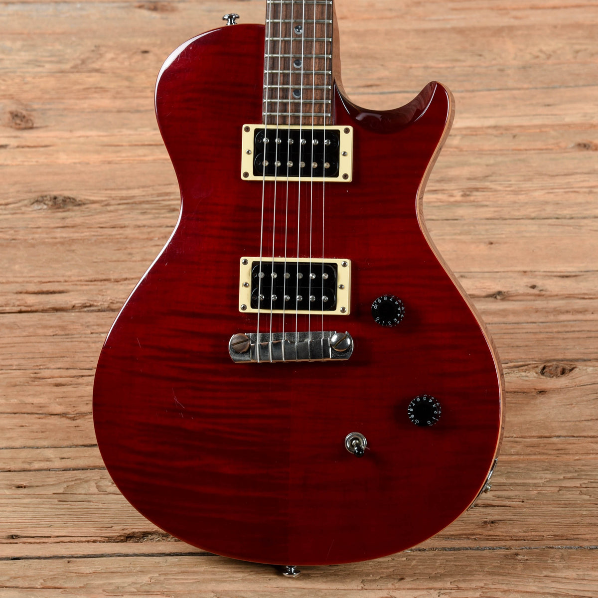 PRS SE Singlecut Scarlet Red 2006 - View 2 | MusicMarket