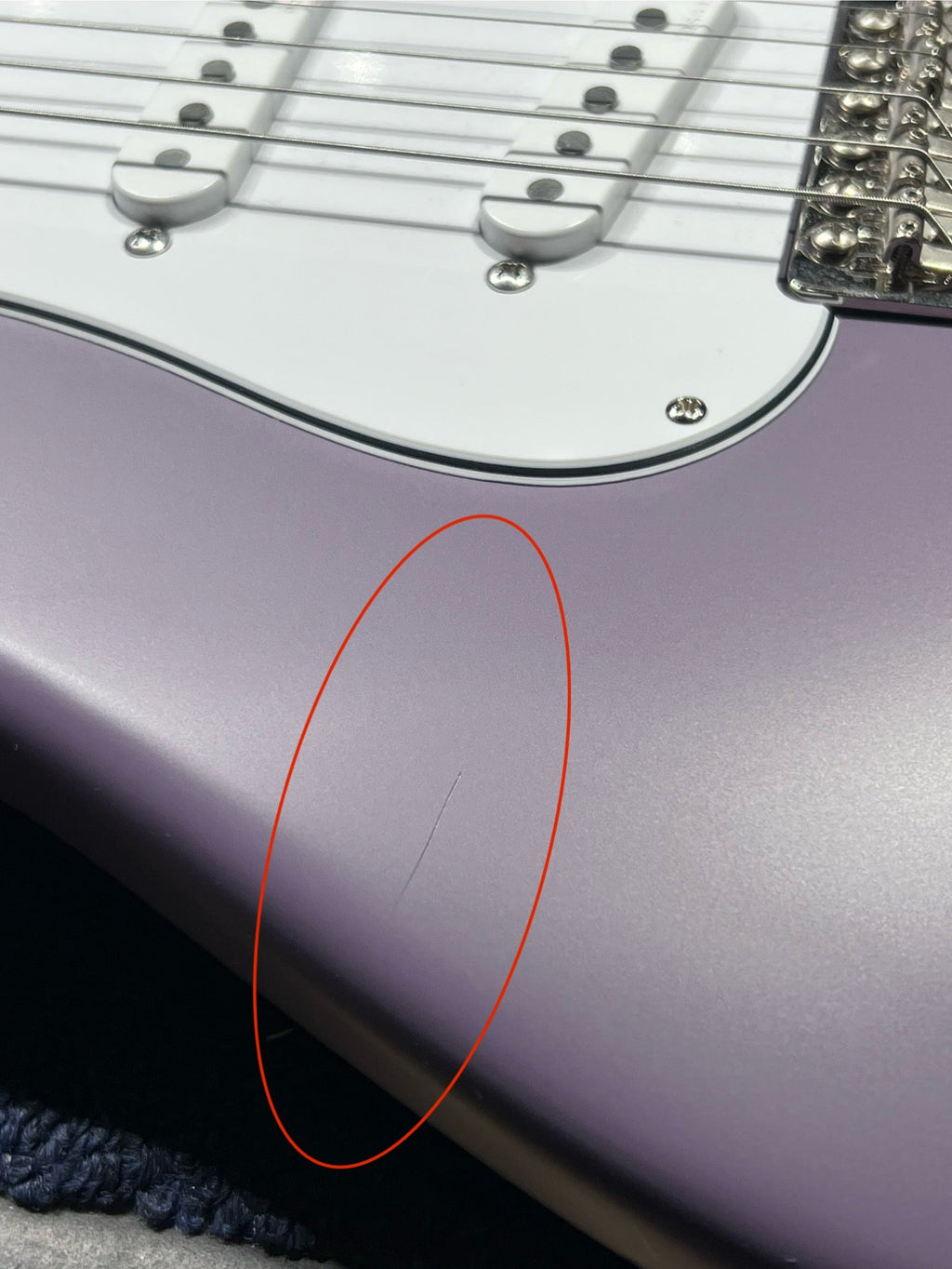 PRS Silver Sky John Mayer Satin Black Plum Satin - View 9 | MusicMarket
