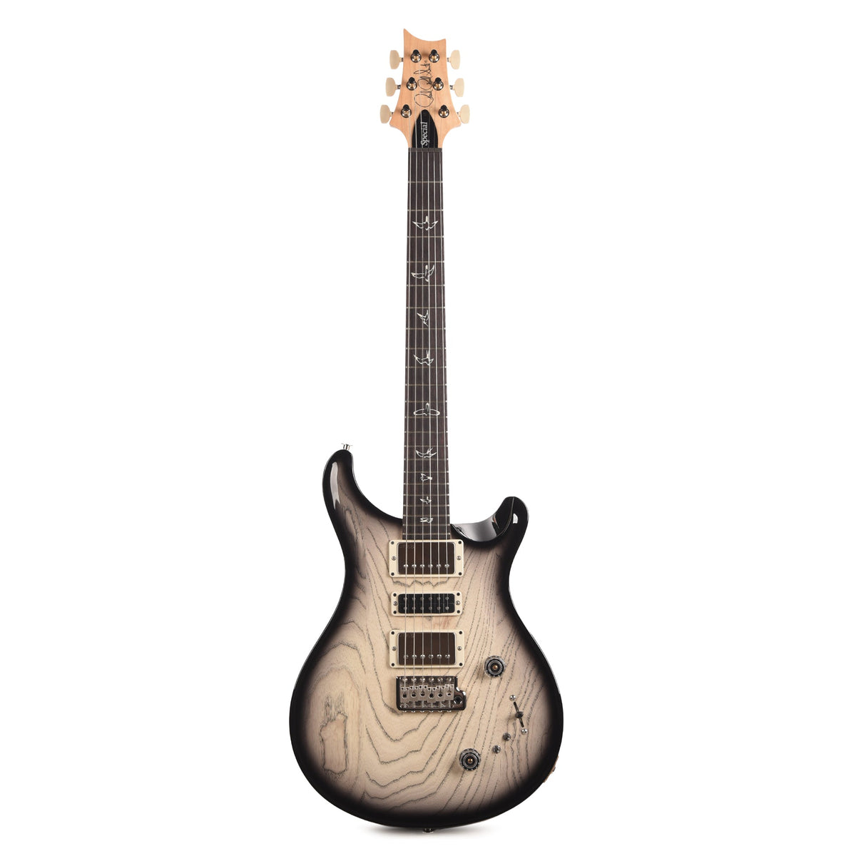 PRS Swamp Ash Special White Doghair Smokeburst - View 4 | MusicMarket