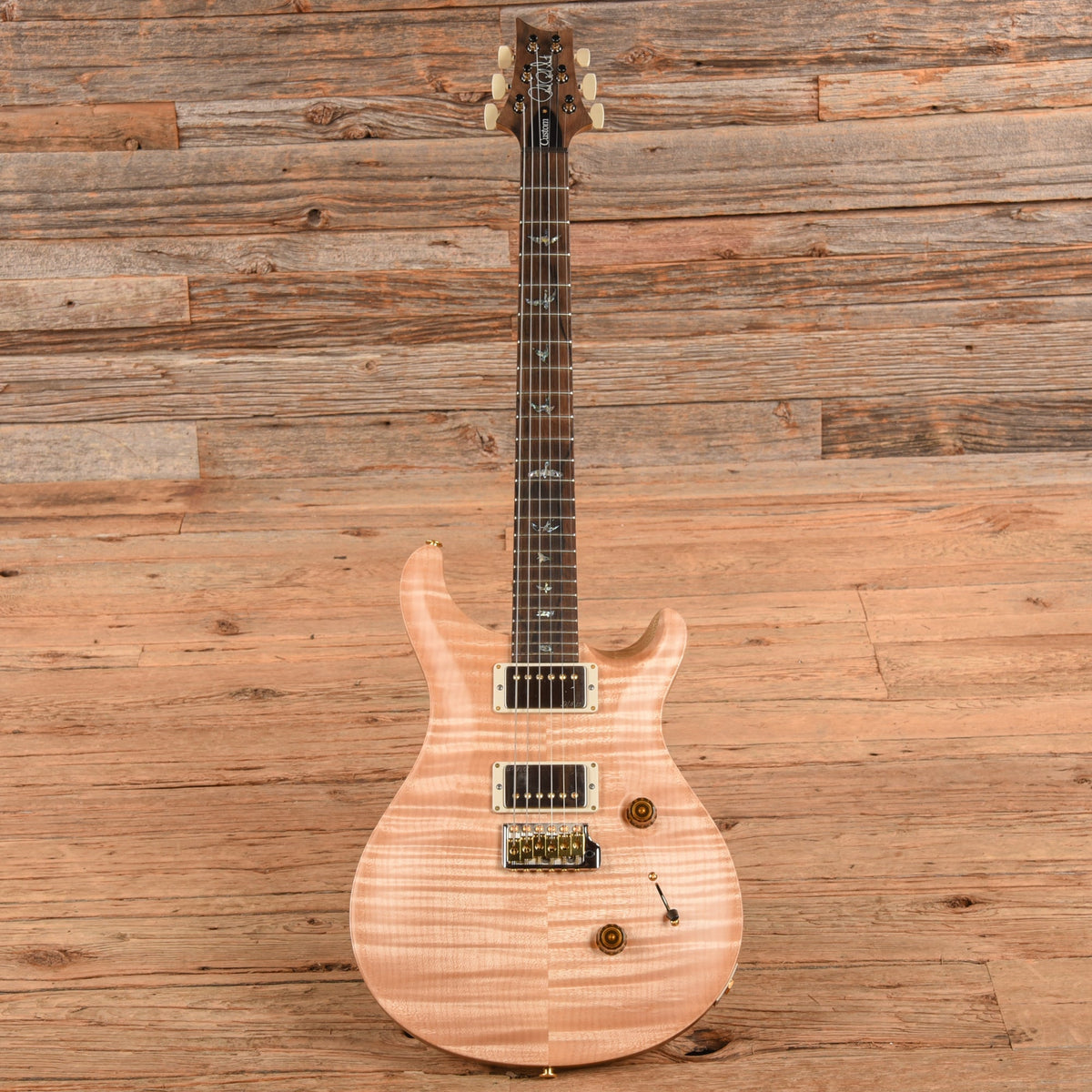 PRS Wood Library Custom 24 10-Top Natural 2024 - View 4 | MusicMarket