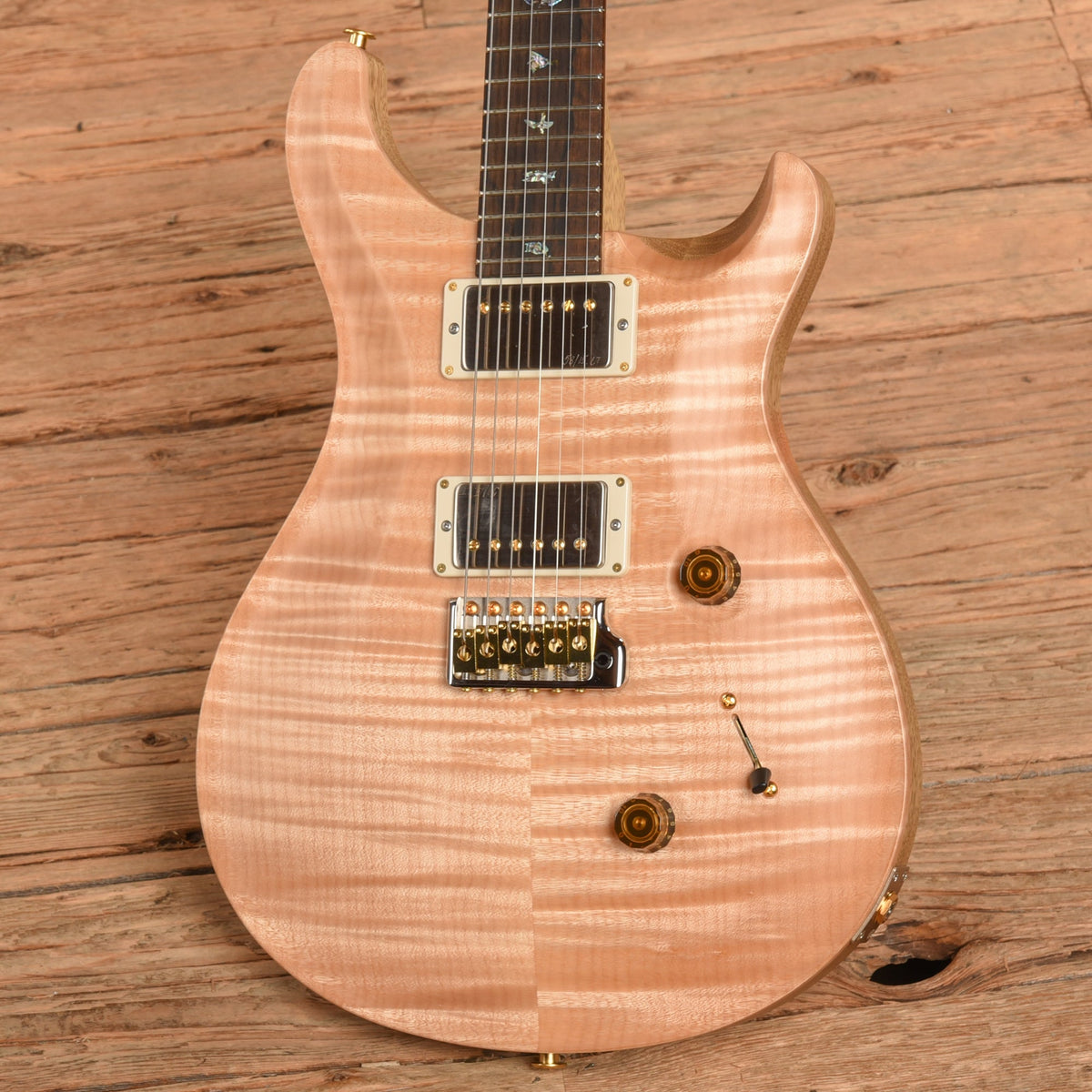 PRS Wood Library Custom 24 10-Top Natural 2024 - View 2 | MusicMarket