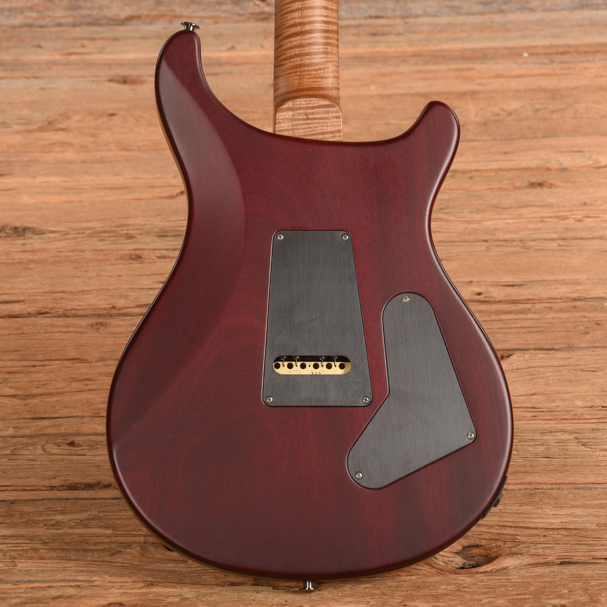 PRS Wood Library Custom 24 10-Top Satin w/Brazilian Rosewood Fretboard Purple Burst 2023 LEFTY - View 3 | MusicMarket